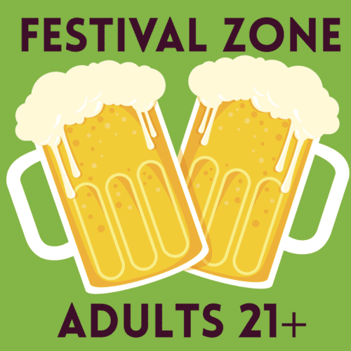 Festival Zone Wristband - Adults 21+